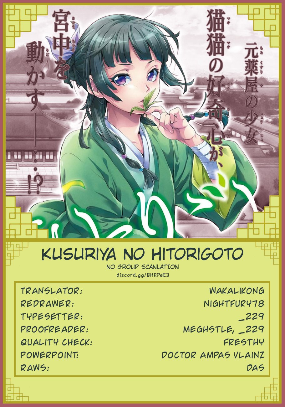 Kusuriya no Hitorigoto Chapter 28.1 22